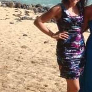 Amazing Dress with Hawaiin Colors